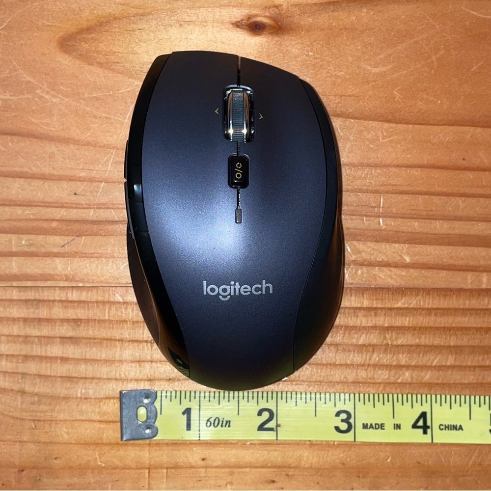 LOGITECH M705 WIRELESS 5 BUTTON MOUSE Optical Fast Scrolling For Mac Windows - Picture 9 of 9